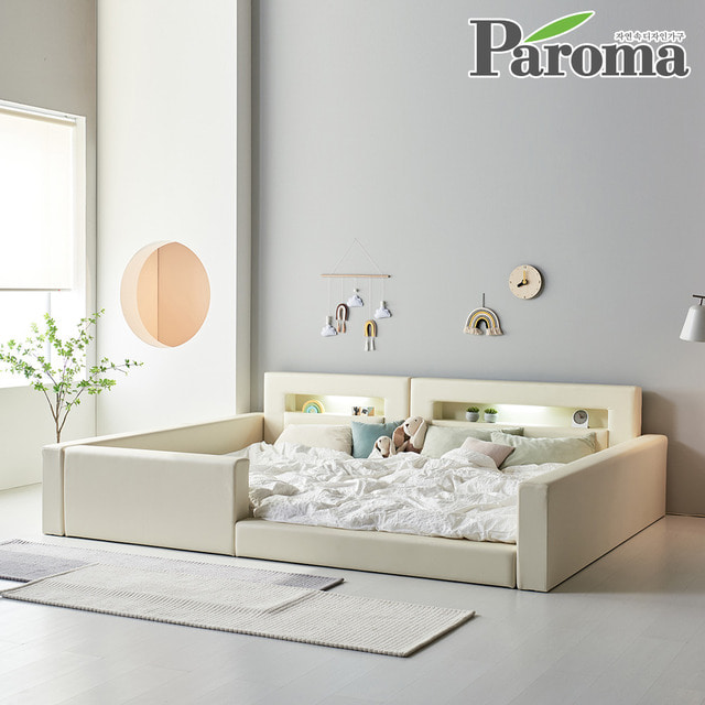 파로마-파로마 디어 LED 저상형 패밀리 침대 SS+SS